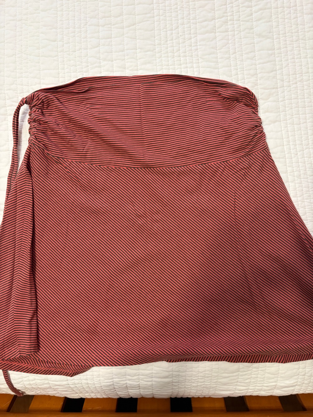 Patagonia Women's Mini Skirt - Red Stripe